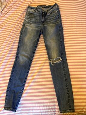 American Eagle jeans Luxe stretch skinny jeans sz 8